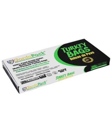GardaPack 19” x 24” Static-Resistant Turkey Bags - 100 Count (Clear & Clear)