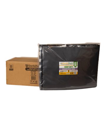 GardaPack 15” x 20” Heavy-Duty 5 Mil  Vacuum Seal Bags - 400 Pack  (Clear & Black)